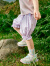 巴拉巴拉童装女童中裤小童宝宝短裤时尚夏装儿童休闲裤子 粉紫70032 120cm
