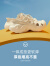 骆驼（CAMEL）男鞋 镂空运动凉鞋男夏季软底时尚沙滩拖鞋防滑透气户外洞洞鞋 黑色(偏小) 41