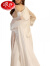 浪莎（LangSha）性感夏季长款女士白色睡袍长袖浴袍感女款睡衣睡裙家居服睡衣 白色(吊带裙+外袍+腰带) 155(S)