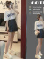艾恩安丽连衣裙女装夏季2024新款韩版时尚气质小个子洋气减龄显瘦裙子夏天 上衣+裙子 XL