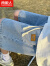 南极人（Nanjiren）牛仔短裤男士夏季薄款潮牌男装宽松大码男生潮流美式五分裤中裤 蓝色 L