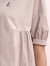 诺帝卡（NAUTICA）【商场同款】女装夏季款纯棉宽松休闲亲肤短袖衬衫女32WV01 粉色61C L