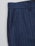 吉约蒙（G·MONS）100%羊毛西裤男修身商务正装西服裤子男休闲男西装裤结婚新郎西裤 蓝色条纹 33/2尺6(175/83A)