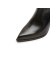 思加图冬季新款1890s檫色西部牛仔靴长靴高筒靴女皮靴EQ504DG3 摩登浅黑（绒里） 36