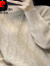 皮尔卡丹（pierre cardin）高档品牌女装女士打底衫广州十三行羊绒衫小衫圆领内搭宽松毛衣秋 黑色 均码的 80-140斤可穿