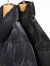 NASALIKE官方联名欧货羽绒服男士冬季新款时尚加厚潮流立领羽绒外套男 黑色 M