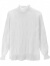 KAHTOP 2024春秋新款白色高领打底衫女冬加绒加厚上衣洋气内搭蕾丝衫DLE 加绒白色(薄绒） XL
