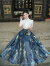 FENGEYA品牌女装马面裙全套2024夏季连衣裙女新款衣服女装夏天新中式裙子 蓝色套装 XS