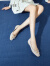 迪芙斯女鞋2024春季新款单鞋女刺绣蝴蝶结芭蕾舞鞋节日礼物DF41111005 治愈米白（布） 36