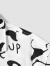 森马（Semir）[商场同款]短袖衬衫男2024夏新款宽松小众印花上衣潮流设计感 白黑色调00319 160/80A/XS