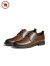 骆驼牌 皮鞋男英伦商务正装皮鞋职场西装德比鞋 P14S005008 棕色 40
