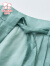 富罗迷女童国风汉服套装上衣+襦裙2件套 米绿色 薄款 130cm
