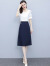 蔻拉琪（KOULAQI）品牌连衣裙女夏2024年新款搭配女装气质洋气设计感套装裙子 图片色-礼盒装 M