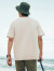 柒牌（SEVEN）【高弹】短袖T恤男2024夏季时尚休闲工装风口袋圆领上衣