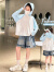 迪士尼（Disney）女童防晒衣夏季薄款2024新款儿童透气空调衫大童冰丝外套 蓝色 150