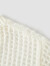 森马（Semir）针织衫女短款镂空叠穿温柔2024夏季气质圆领网眼罩衫109324107004