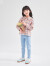 笛莎（DEESHA）笛莎童装女童衬衫2023年春季儿童甜美木耳边娃娃领上衣