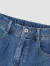 森马（Semir）[商场同款]牛仔裤女简约锥形裤时尚春季2024女士长裤103124124010