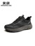 奥康（Aokang）官方男鞋 2024春季新款舒适运动潮酷运动鞋透气轻盈飞织鞋 黑色 42