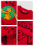 森马兔子要红了毛衣女设计感字母毛衫春宽松刺绣上衣女士炸街时尚 中国红60643 150/76A/XS