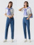 森马（Semir）[商场同款]牛仔裤女简约锥形裤时尚春季2024女士长裤103124124010
