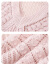 唯唯（WEWE）针织衫2024春季新款女装清新可爱甜美镂空时尚V领毛线衣套头衫 粉红 M(均码)