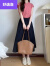 妙逸洛时髦甜辣夏装搭配一整套显瘦法式高端精致粉色衬衫连衣裙质感感 粉色上衣+蓝色裙子 S