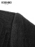 爱登堡【商场同款】Edenbo休闲针织夹克立领商务外套黑色170/88A(L)