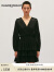 CLAUDIE PIERLOT2023秋季新款女装黑色蛋糕裙连衣裙CFPRO02084 黑色 34