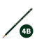 德国辉柏嘉9000素描铅笔套装速写学生用初学者hb-8b美术用品2比素描铅笔h-6h单支 辉柏嘉9000  4B一支