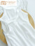 莫代尔2件装白色女童吊带背心 日系宝宝镂空网眼无袖打底薄睡衣夏季 白色网眼吊带 2件装 80码身高70-80cm左右