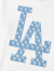 美职棒（MLB）官方 t恤洋气上衣2024夏季LA老花背标休闲短袖 3ATSM0643-07WHS 洛杉矶道奇队/米白色 XS 160/84A