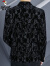 啄木鸟（TUCANO）2024新款春秋季西服男士青年修身小西装正装单西上衣外套男 9808灰色 L105-120