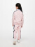 Gap男女童春季2024新款LOGO撞色边饰运动两件套890209儿童装套装 粉红色 140cm(M) 亚洲尺码