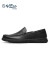 金利来男鞋时尚商务鞋24夏季透气两穿轻质休闲皮鞋G553420238AAB黑色44