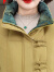 皮尔卡丹（pierre cardin）2023新款中年冬装外套加绒棉服冬季加厚棉袄女国风棉衣 黄色 XL 建议90-105斤