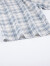 伊缇恩（Evnttenr）男士睡衣夏季纯棉薄款短袖短裤100%棉情侣睡衣可外穿女士家居服 男款-浅蓝 L