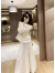 梓洛兰ZiLuolan新中式国风套装女2024新款小香风气质连衣裙春装搭配整套 外衫+半裙 S
