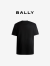 BALLY巴利【新款】24龙年限定系列黑色棉质男士T恤6307034 黑色 L