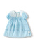 巴拉巴拉婴儿连衣裙女童裙子宝宝公主裙夏装方领精致甜美时尚洋气 冰蓝80940 80cm