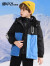 雪中飞（SNOWFLYING）一衣三穿儿童羽绒服冬季户外运动外套两件套装男女童装外套 红色 110