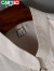 卡帝乐鳄鱼（CARTELO）唐装男短袖夏装男士汉服中年亚麻衬衫男爸爸装棉麻宽松纯色上衣夏 白色 如意 图案 165(95-115斤)