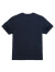 AKCLUBAK男装夏季新款复古纯色印花透气亲肤圆领短袖T恤男2300218 深藏蓝 XL