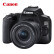 佳能（Canon）EOS 200D II 二代 单反相机 18-55mm黑色套机 4K视频 Vlog拍摄（含128G卡+UV+备电+包）