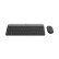罗技（Logitech）键鼠套装芍药白无线键盘鼠标套装 全尺寸超薄 无线2.4G接收器MK470 黑色