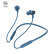 脉歌（Macaw） TX-80挂脖式无线蓝牙耳机 磁吸入耳式 运动耳机 手机耳机 游戏耳机 线控可通话 蓝色