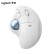 罗技（Logitech）ERGO M575无线轨迹球鼠标 专业绘图鼠标 人体工学设计 珍珠白