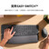 罗技（Logitech）ERGO K860 无线蓝牙键盘 多操作系统键盘 人体工学分体式键盘 多设备匹配办公键盘 K860黑色
