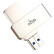 爱国者（ aigo）USB3.0 U盘 U330金属旋转系列 银色 快速传输 出色出众 128GB  