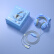 烁宇通（SOYTO）可爱猫耳游戏电脑耳机有线头戴式耳机电竞耳麦 SY-G25蓝色猫耳发光耳机带包装